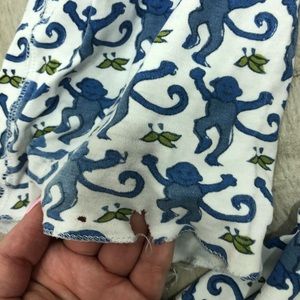 Roller rabbit pajamas in worn condition